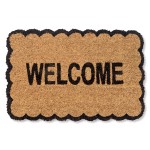 Wycieraczka coconut WELCOME NATURAL 40x60 cm ramka