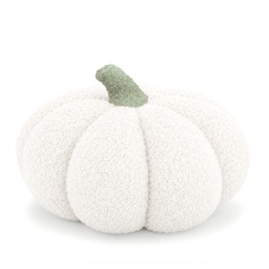 Poduszka kształt PUMPKIN Dynia 30x30 cm Krem