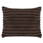 Poduszka deko NUBO LUX rabbit faux fur 40x50 Brąz