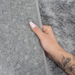 Dywan Flare Eco Futro 160x230 cm ombre szary
