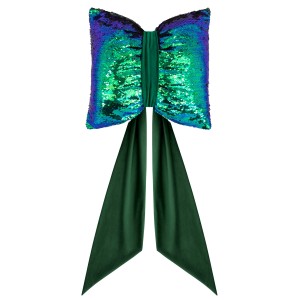 Kokarda Deco Glam & Shine 38x38+60cm Zieleń multi
