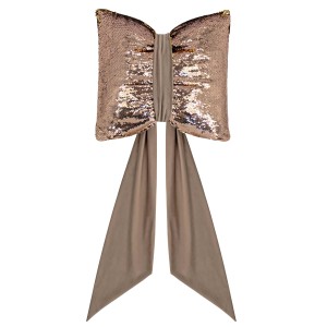 Kokarda Deco Glam & Shine 38x38+60cm Złoty+Beż