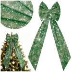 Kokarda Deco Infinity Glam Bow XXL 48x45x150 Ziel.
