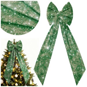 Kokarda Deco Infinity Glam Bow XXL 48x45x150 Ziel.