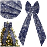 Kokarda Deco Infinity Glam Bow XXL 48x45x150 Gran.