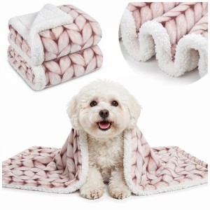 Zestaw 10 szt. Koc DogGuru WoolyOne 70x100 sherpa