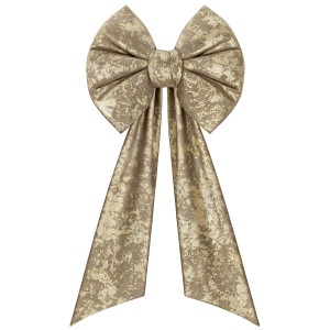 Kokarda Deco Infinity Glam Bow XXL 48x45x150 Beż