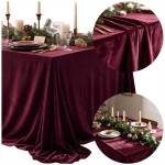 Obrus dekoracyjny Velvet Elegance 140x300 cm Bordo